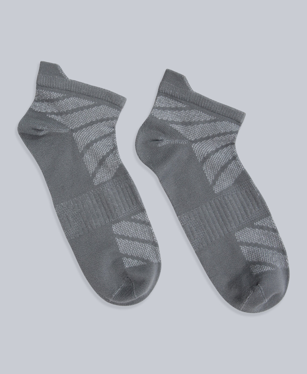 Ocea Womens Lightweight Trainer Socks 3-Pack - Dark Grey
