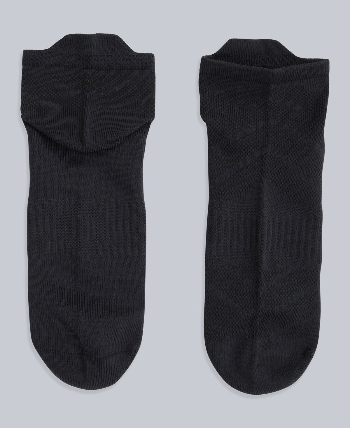 Ocea Womens Lightweight Trainer Socks 3-Pack - Dark Grey