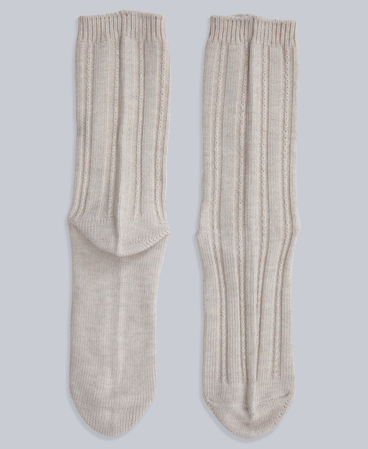 Willow Womens Twisted Ribbed Socks- 3 Pack - Light Pink