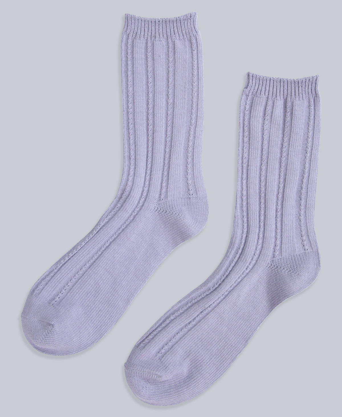 Willow Womens Twisted Ribbed Socks- 3 Pack - Navy