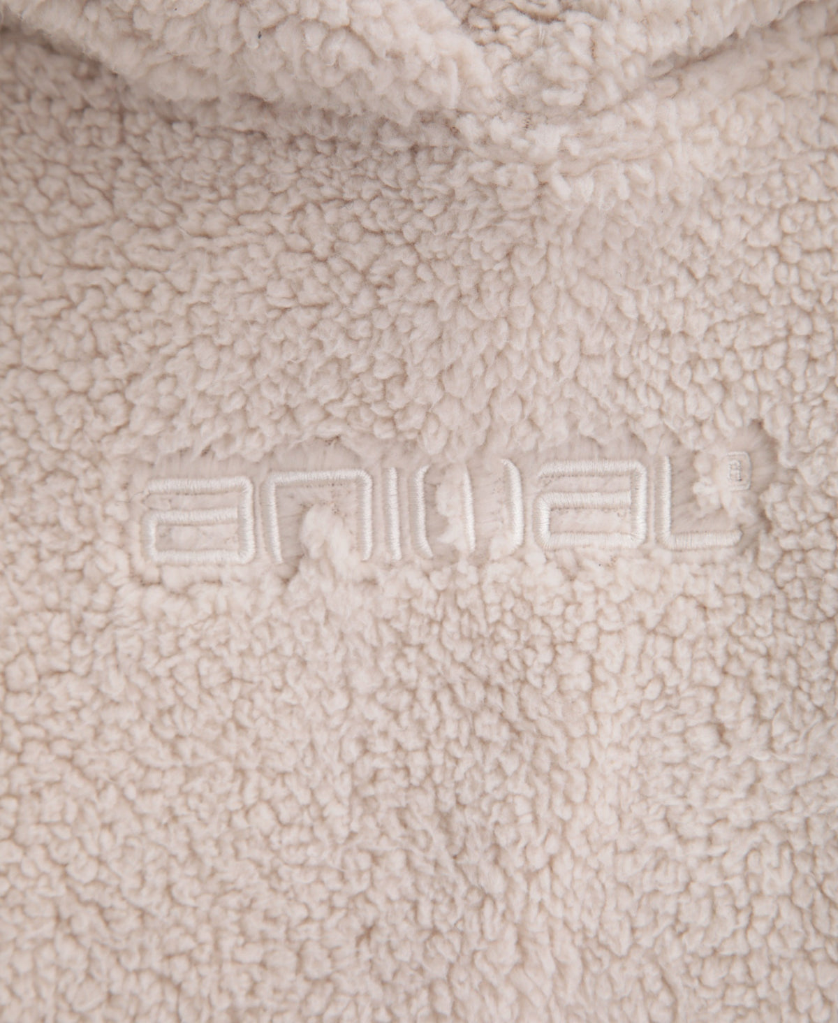 Womens Fleece Hoodie - Off White