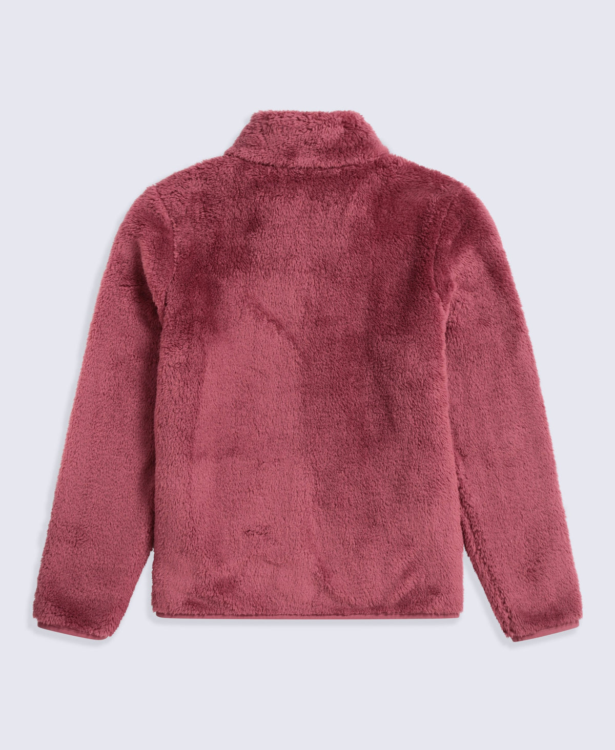 Teddy Womens Full Zip Fleece - Dark Pink