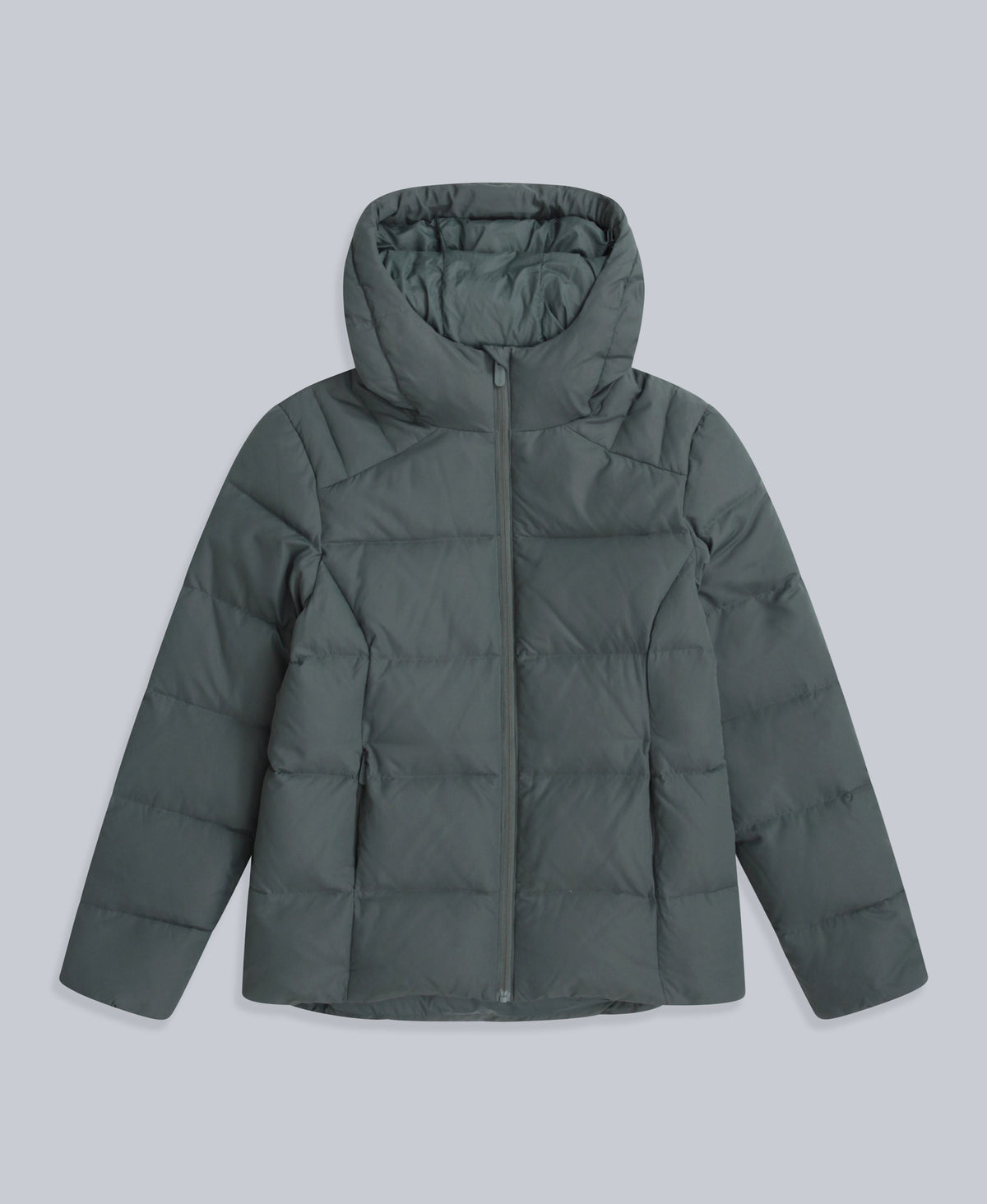 Womens Tech Down Mid Weight Jacket - Dark Khaki
