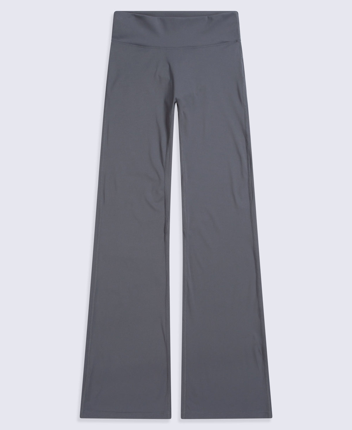 Womens Flared Leggings - Charcoal