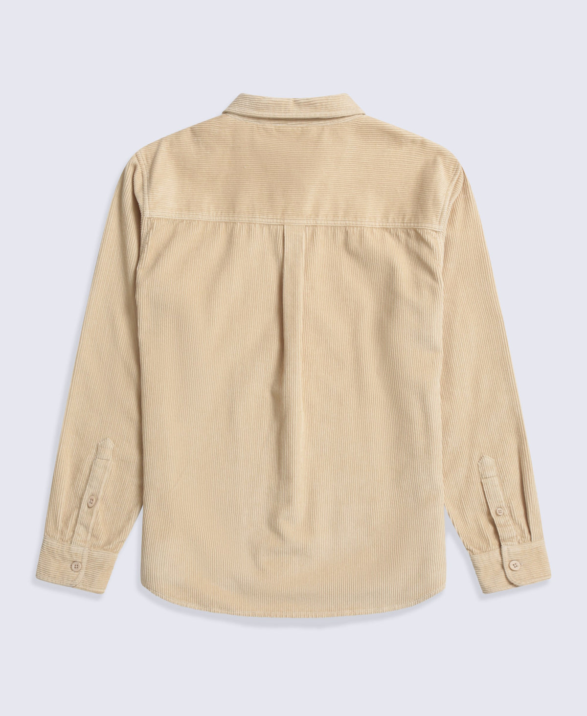 Lewis Mens Cord Shirt - Beige