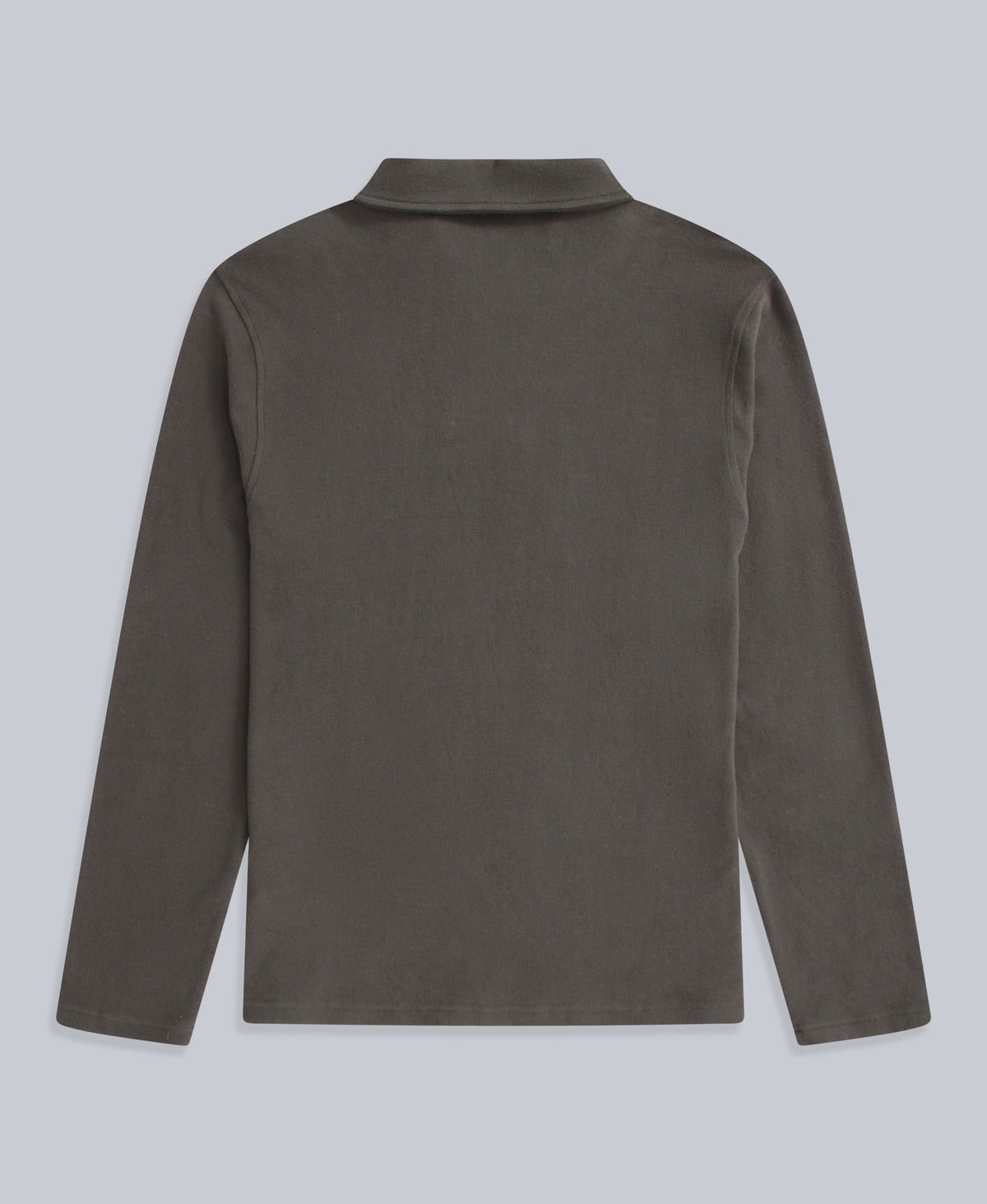 Ollie Mens Long Sleeve Polo - Khaki