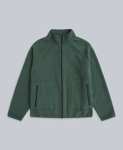 Andy Mens Borg Fleece Jacket Green – Animal