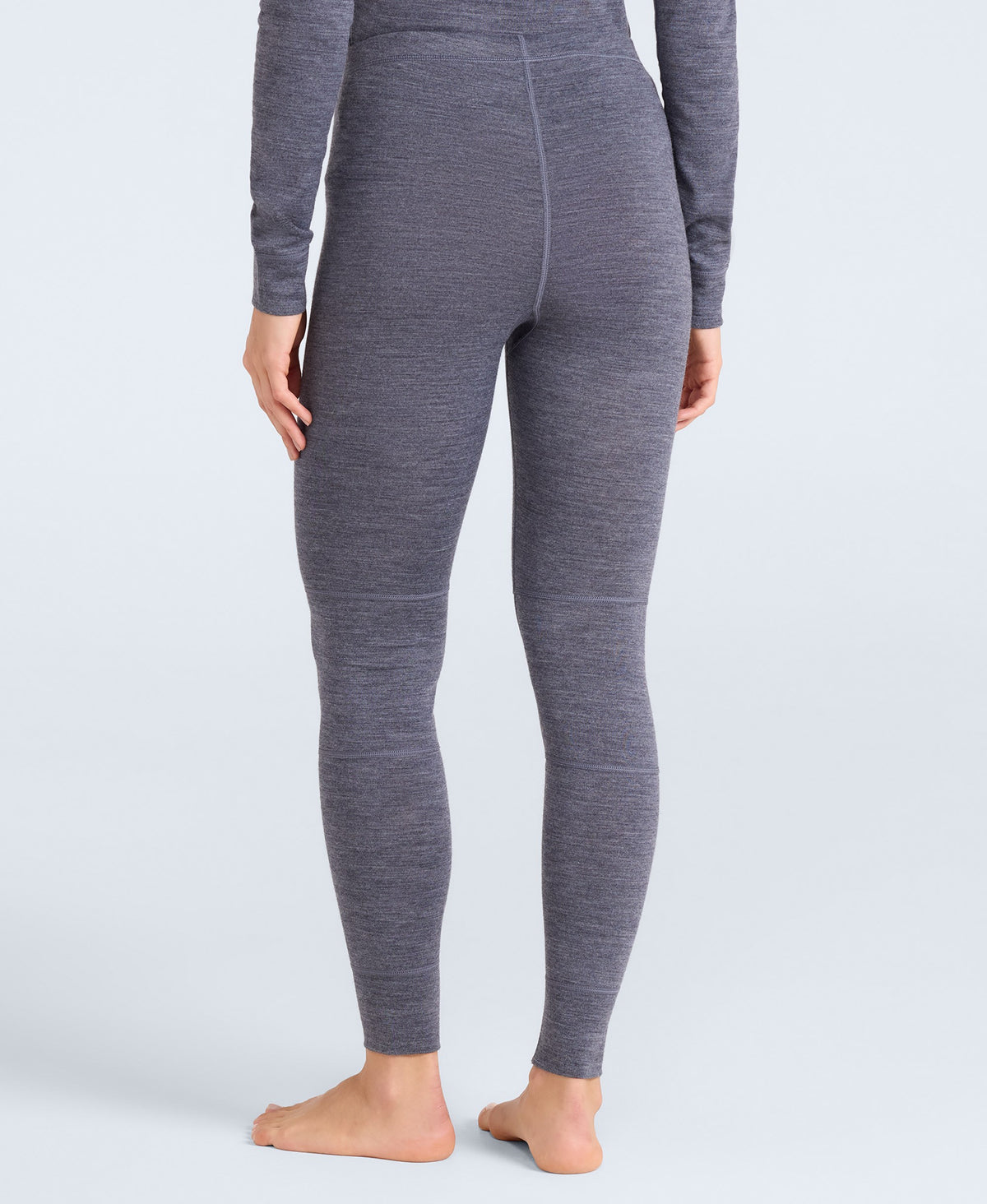 Womens Merino Baselayer Pants - Grey