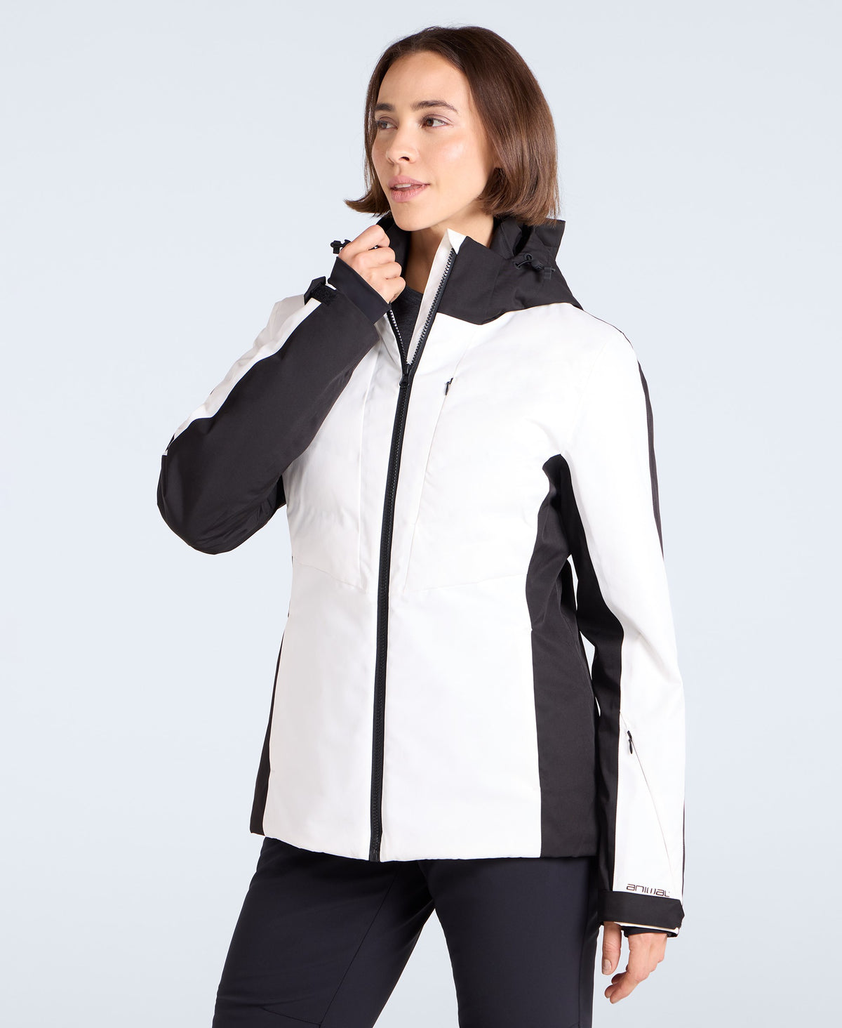 Energy Womens Waterproof Baffled Ski Jacket - Black