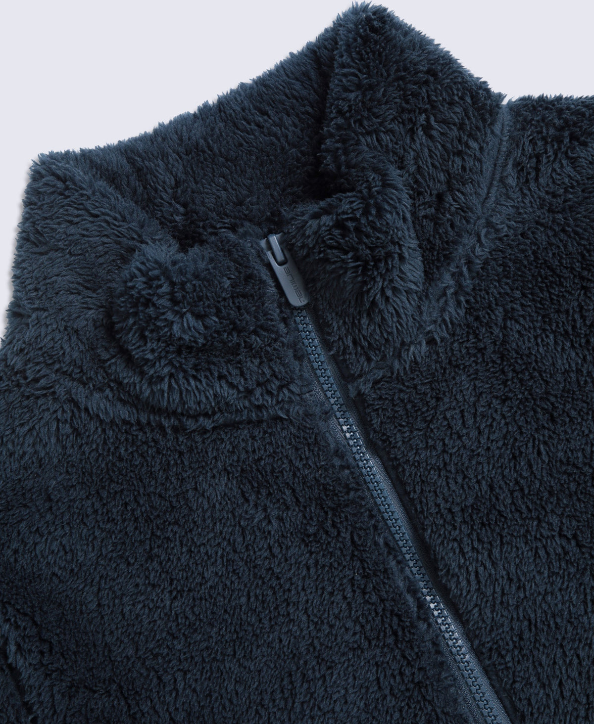 Teddy Womens Half Zip Fleece - Dark Blue