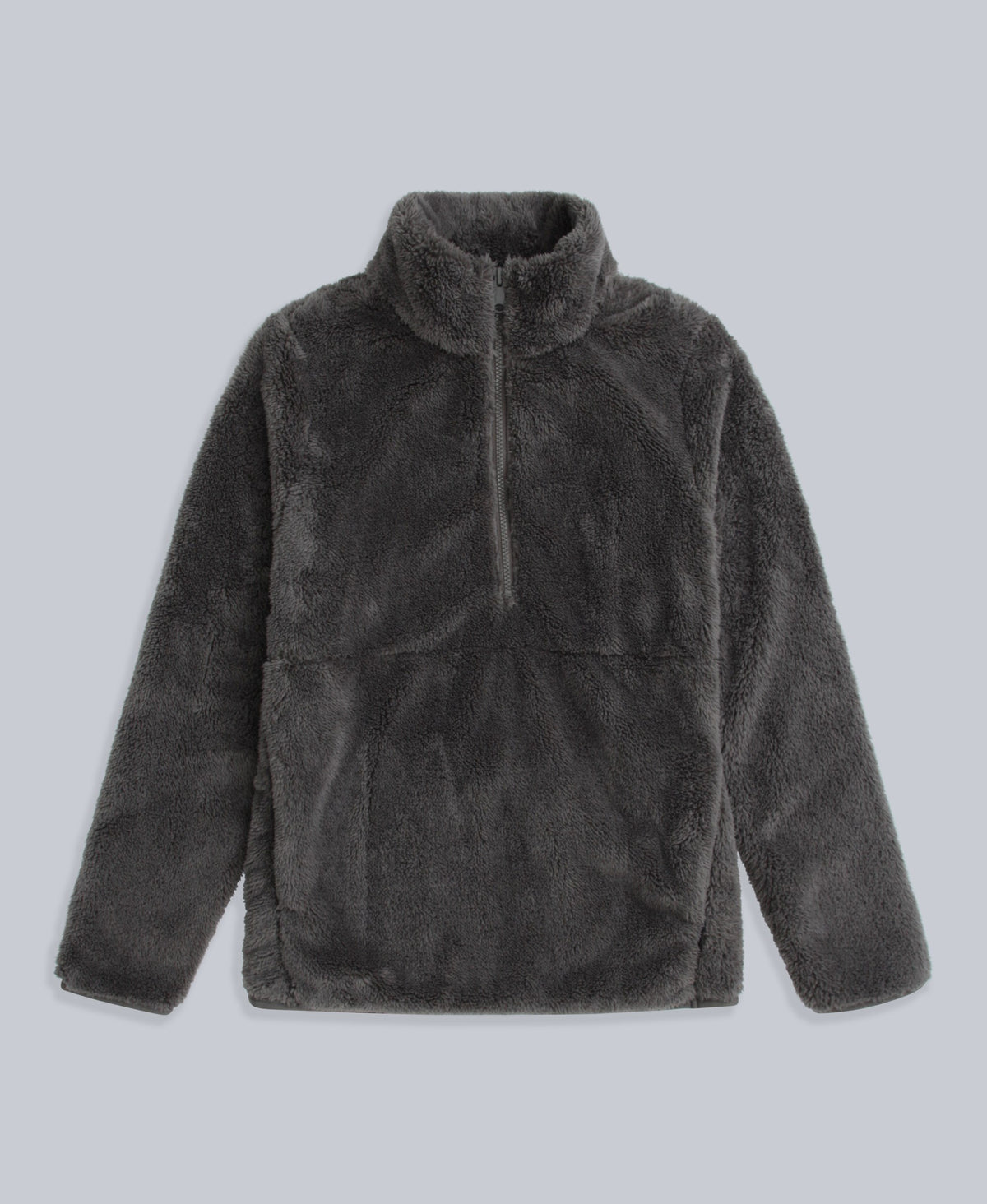 Teddy Womens Half Zip Fleece - Khaki