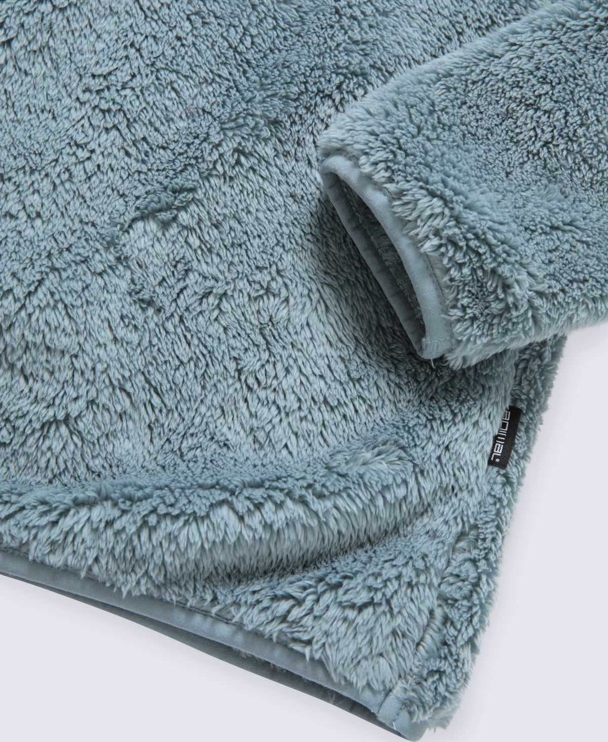 Teddy Womens Half Zip Fleece - Mint