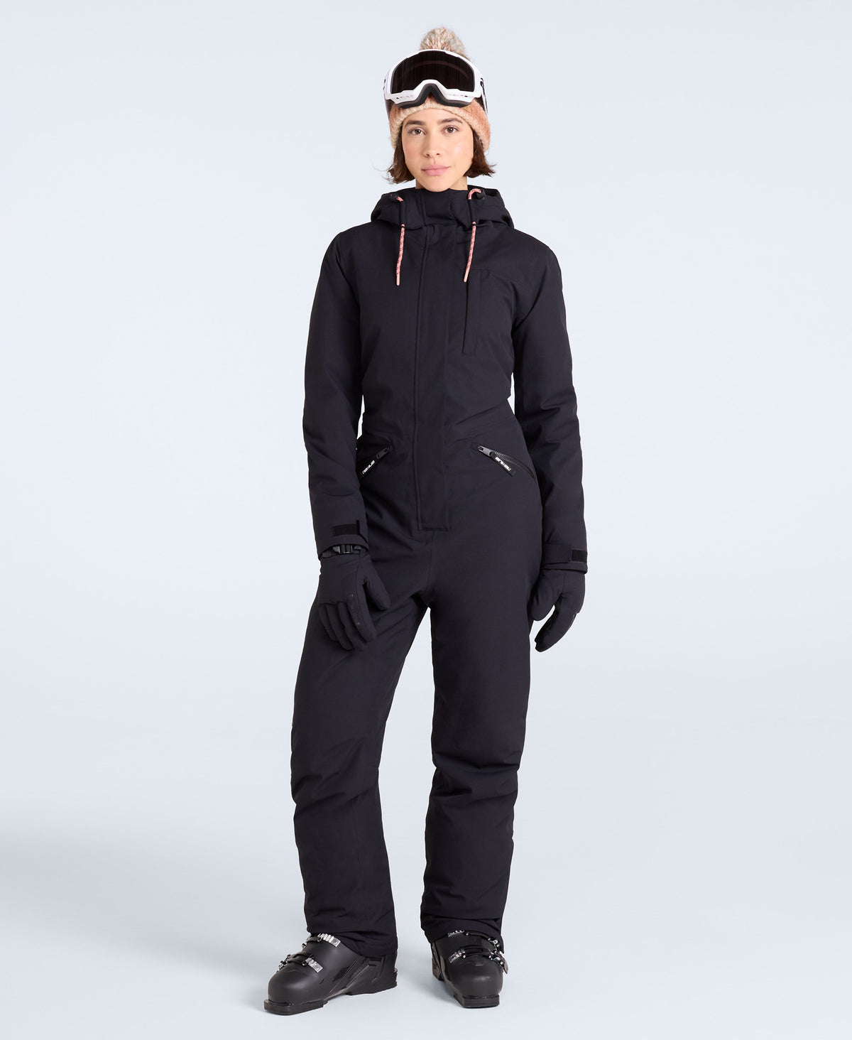 Laxx Womens Waterproof Ski Suit - Black