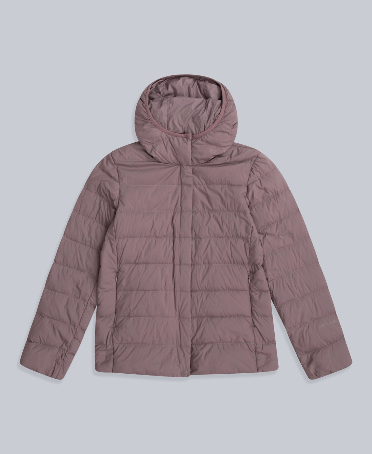 Womens Lightweight Down Packable Jacket - Dusky Purple