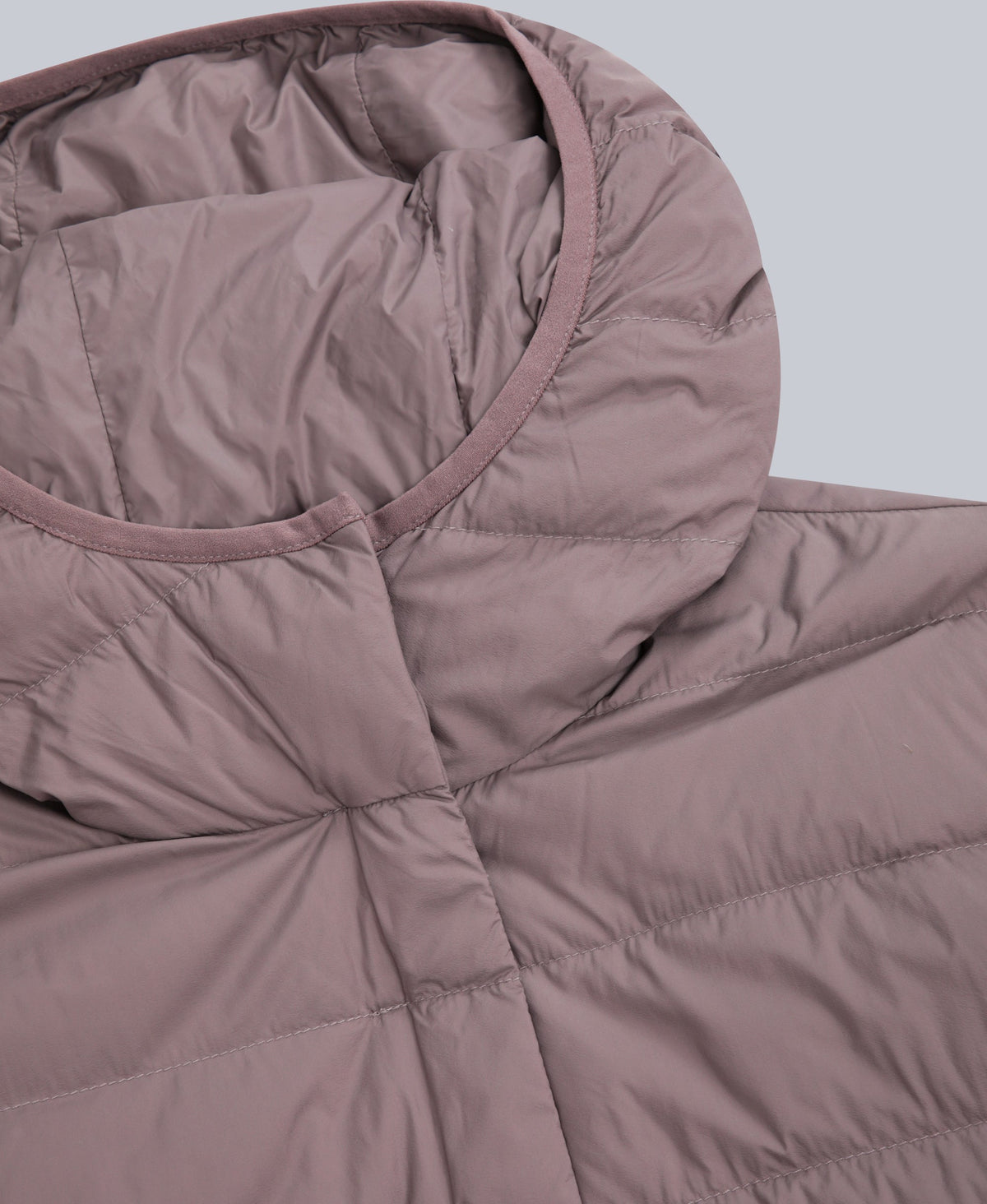 Womens Lightweight Down Packable Jacket - Dusky Purple