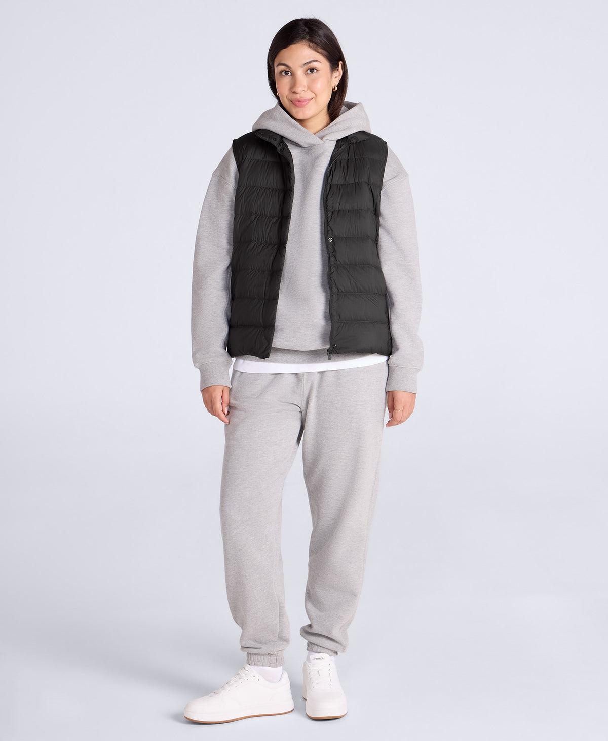 Womens Lightweight Down Gilet - Black