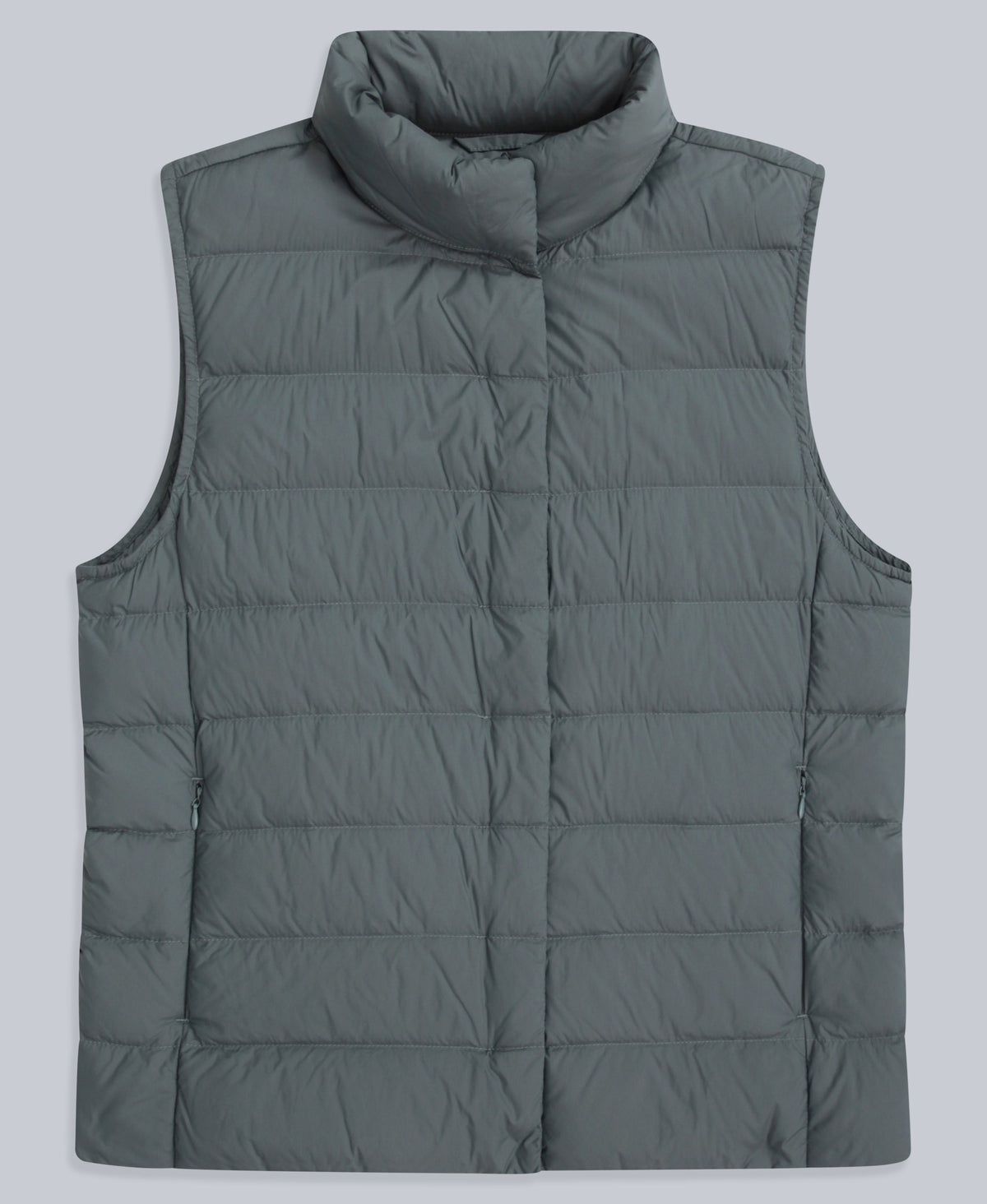 Womens Lightweight Down Gilet - Dark Khaki