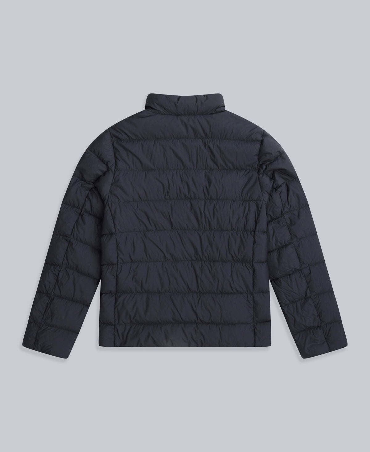 Mens Lightweight Down Packable Jacket - Black