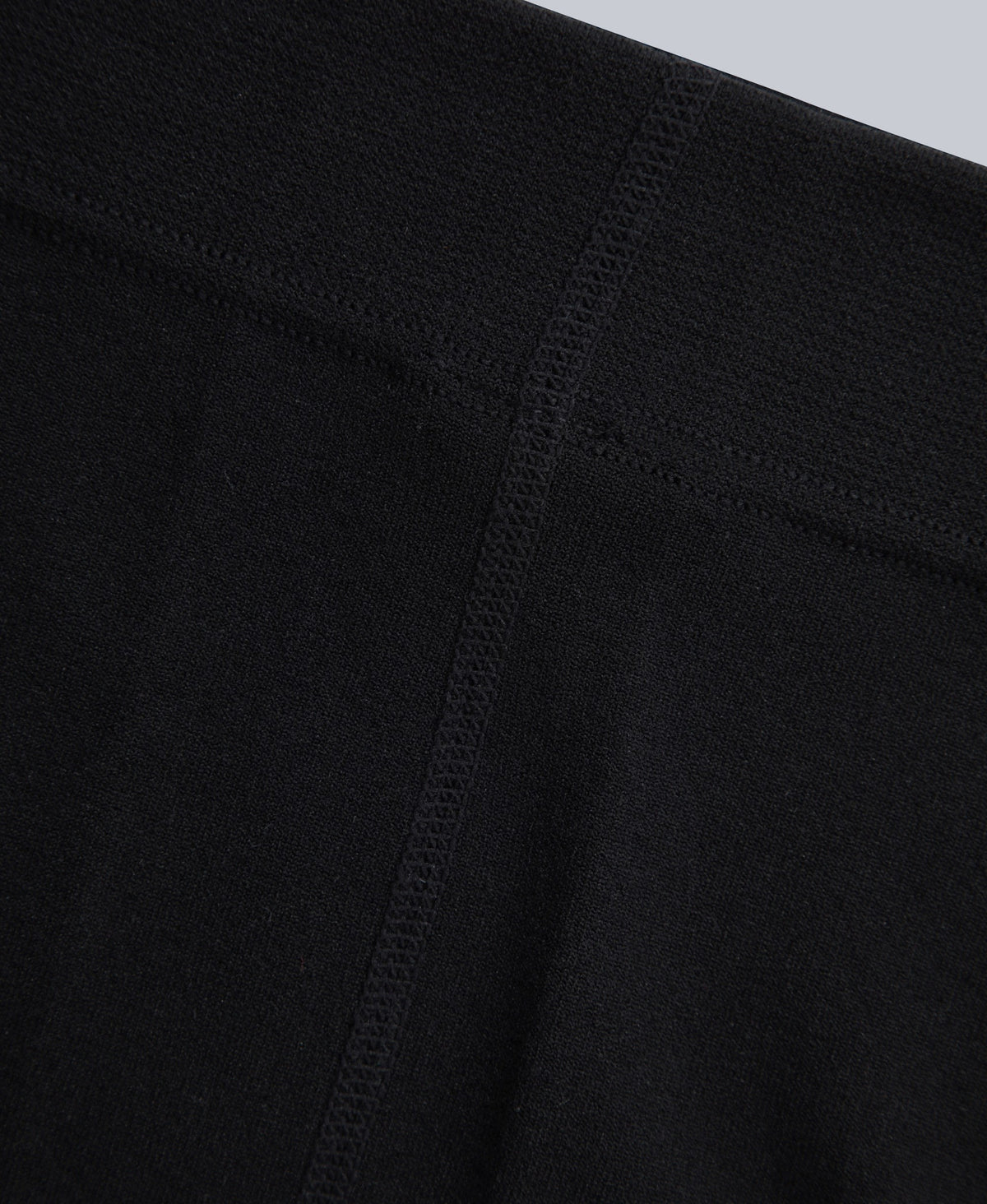 Fleece Lined Ribbed Womens Leggings - Black