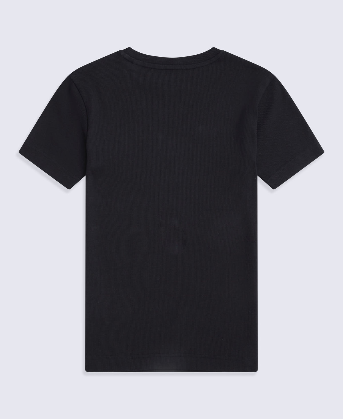 Evo Womens Ribbed T-Shirt - Black
