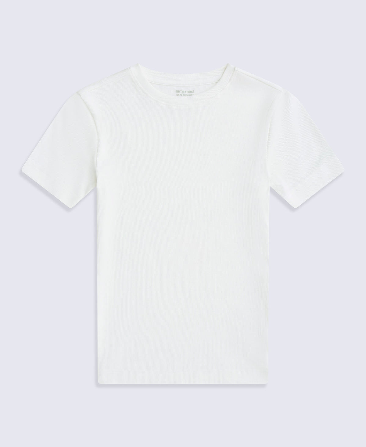 Evo Womens Ribbed T-Shirt - White