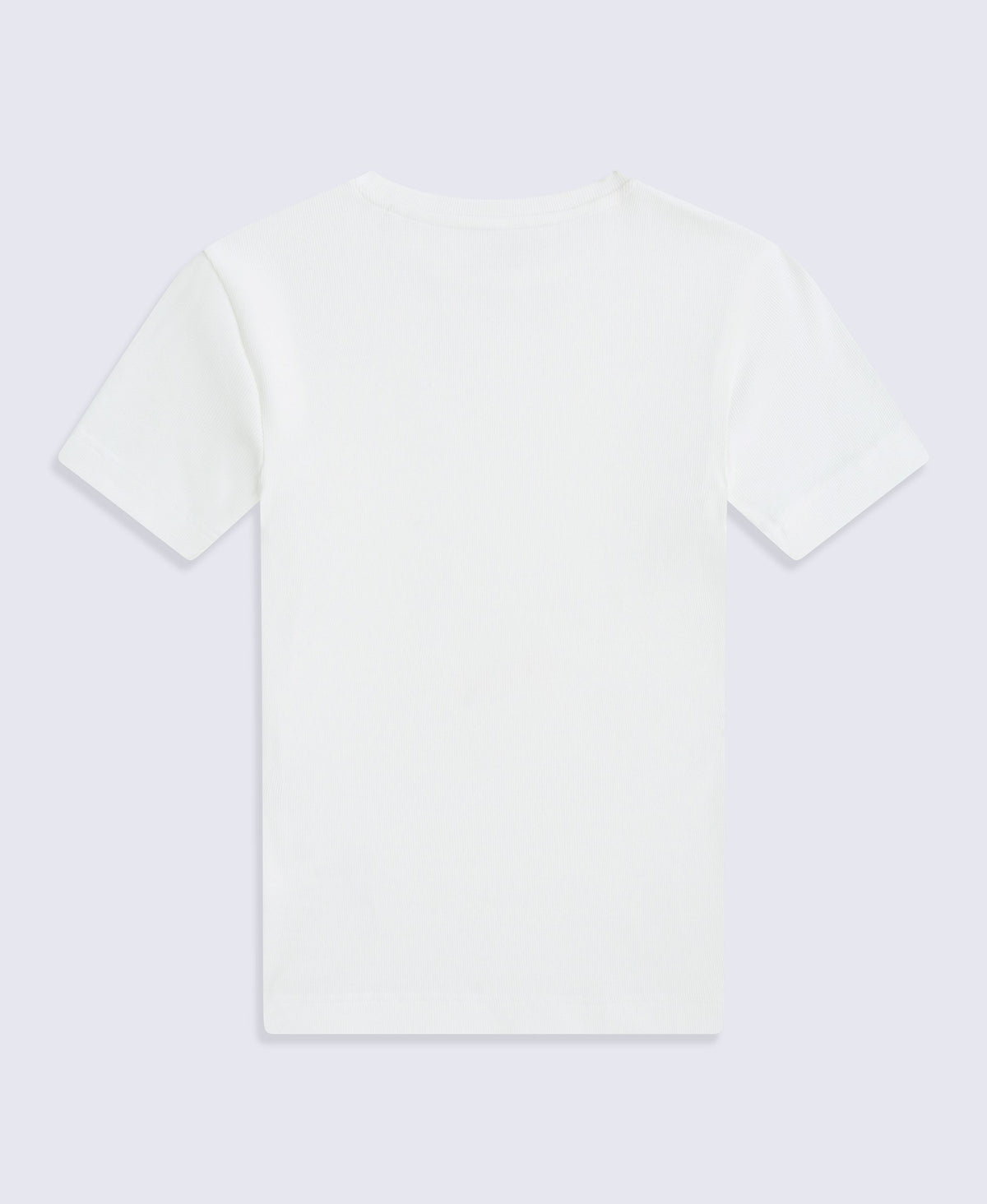 Evo Womens Ribbed T-Shirt - White