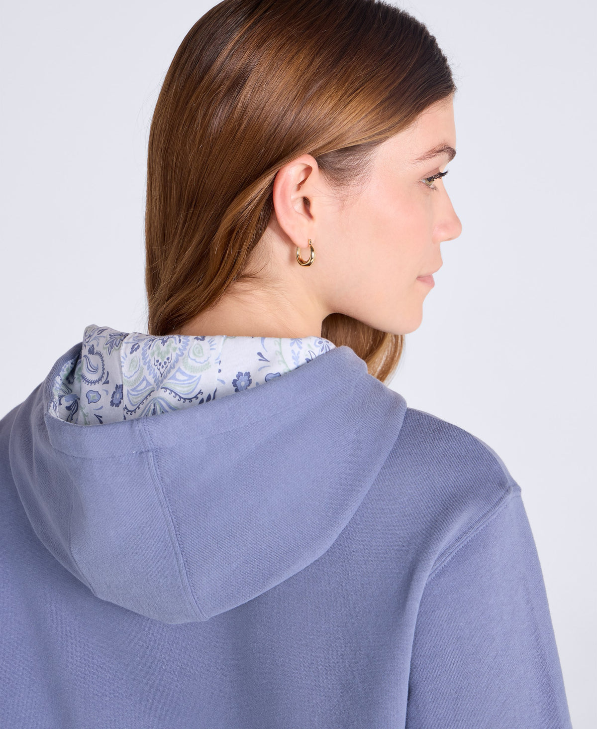Maya Womens Logo Hoodie - Corn Blue