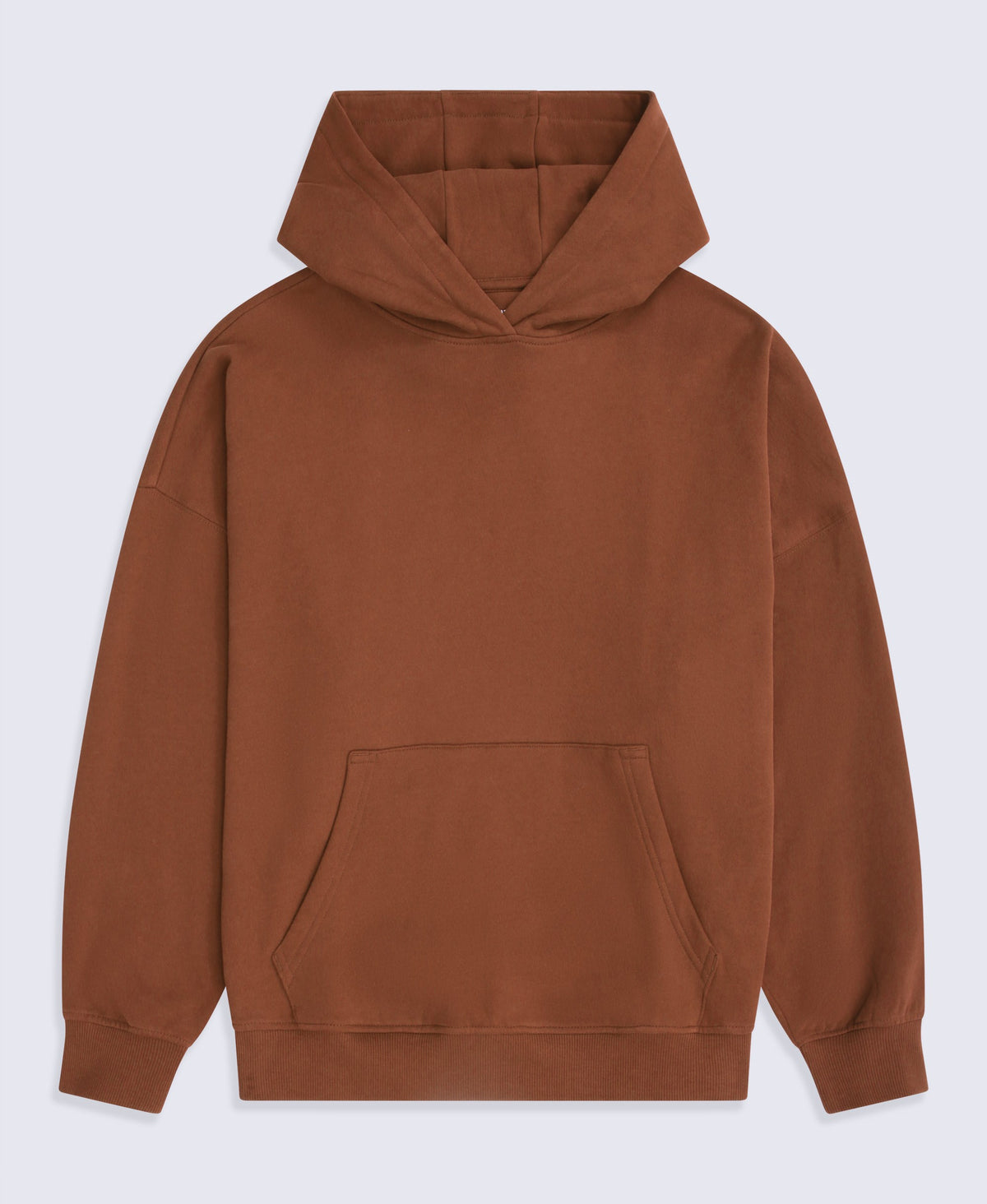 Idol Womens Drop Shoulder Hoodie - Rust
