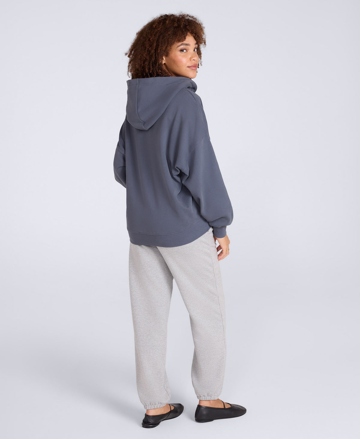 Idol Womens Zip Through Hoodie - Blue