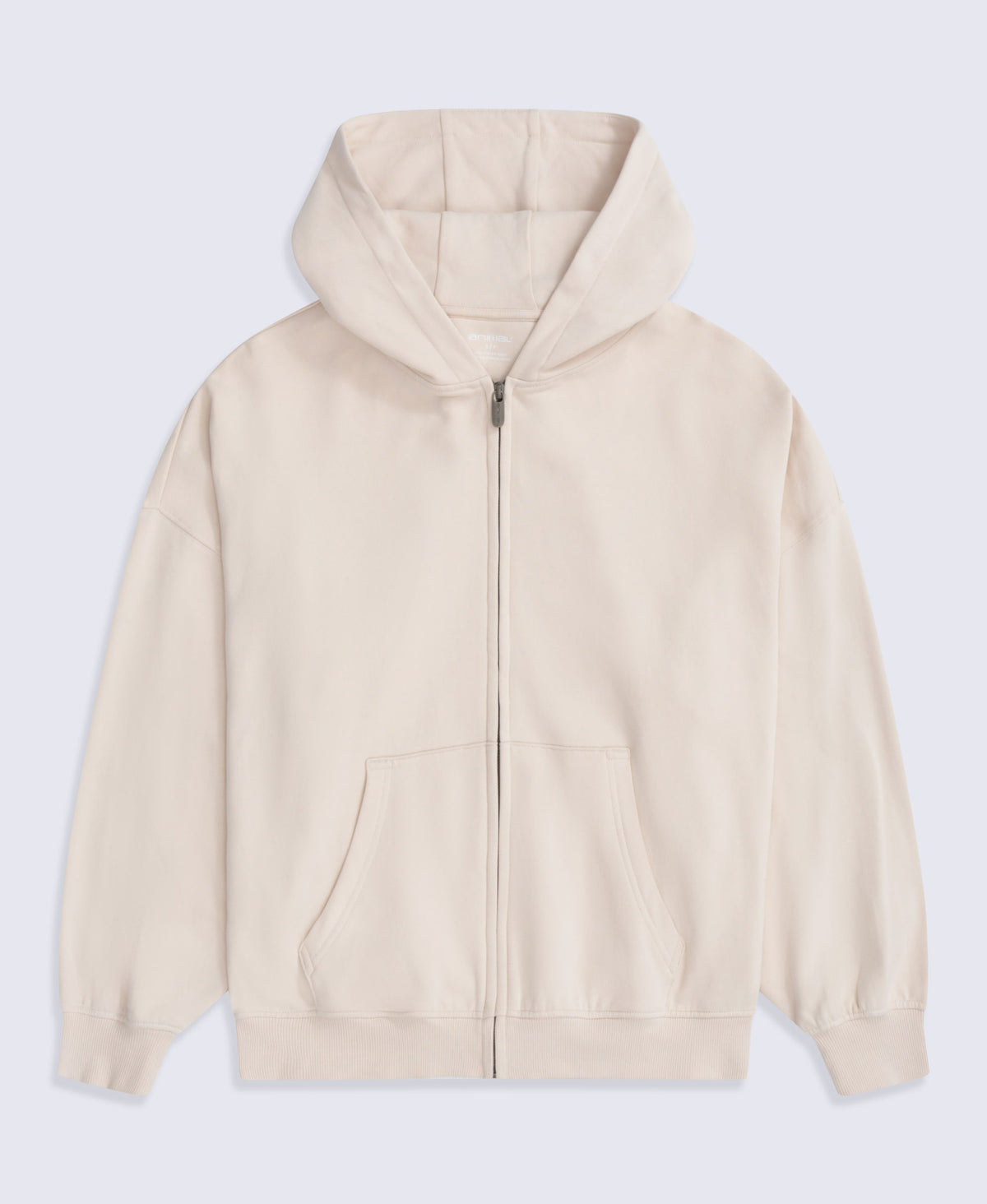 Idol Womens Zip Through Hoodie - Cream