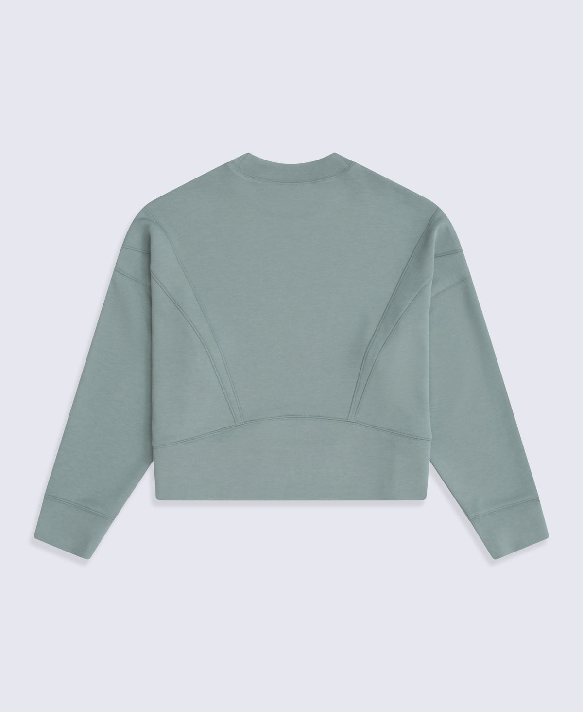 Active Womens Crop Sweatshirt - Pale Green
