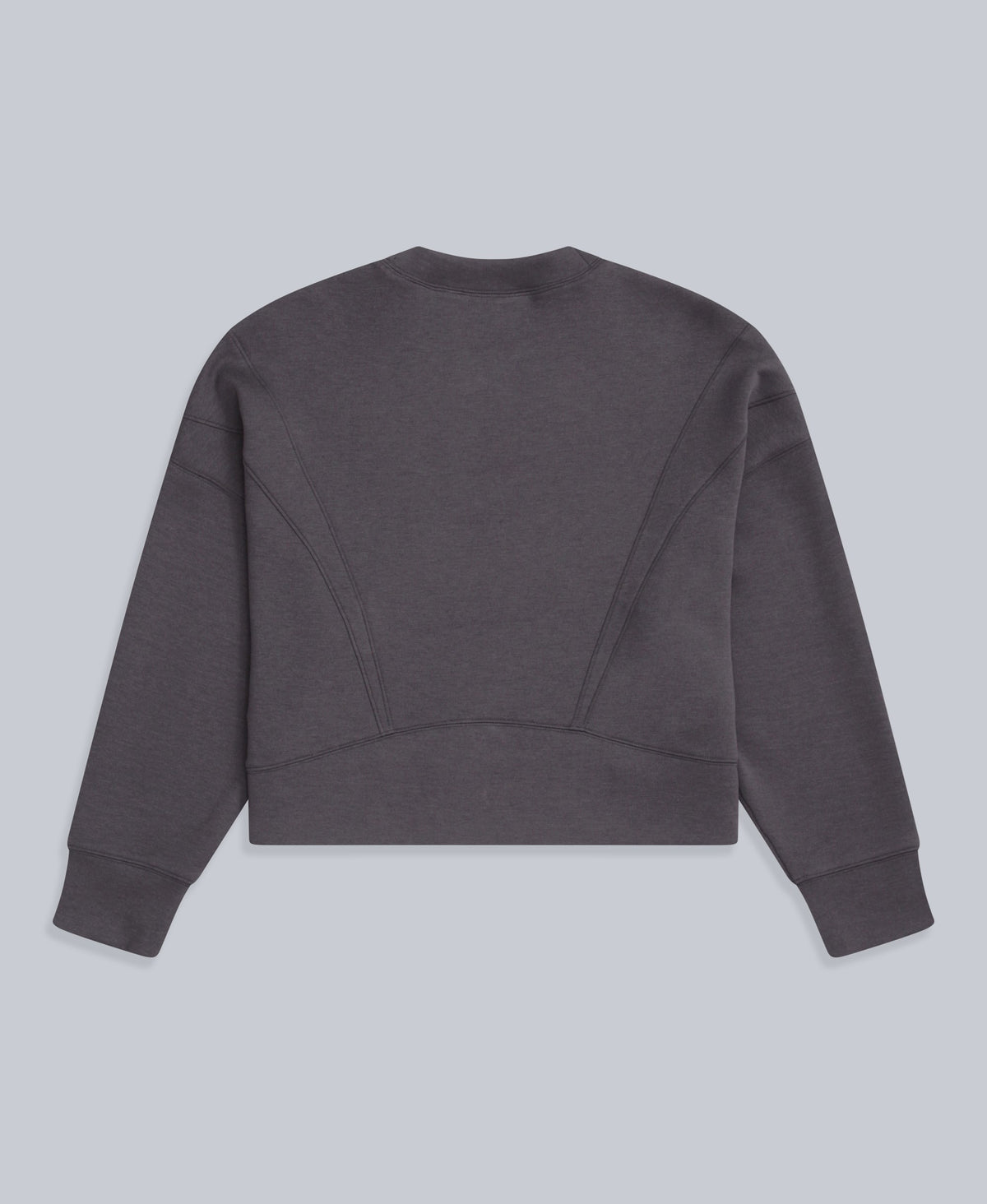 Active Womens Crop Sweatshirt - Taupe
