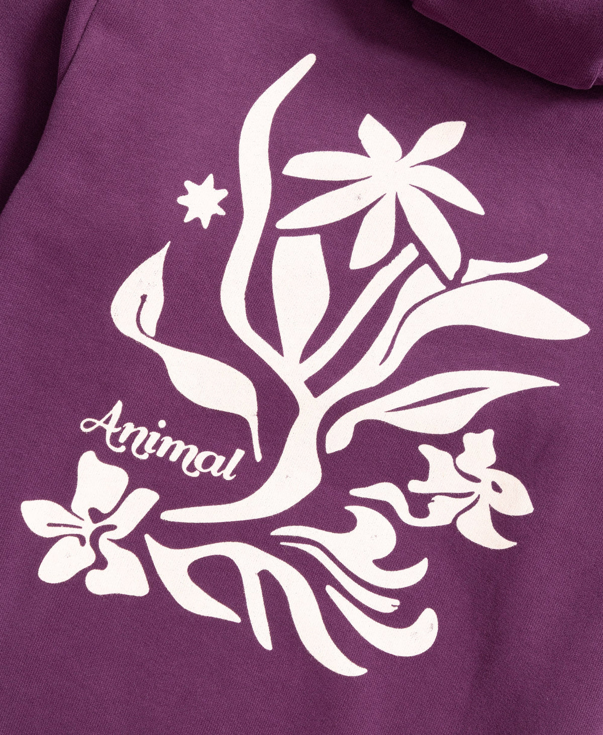 Maya Kids Graphic Hoodie - Purple