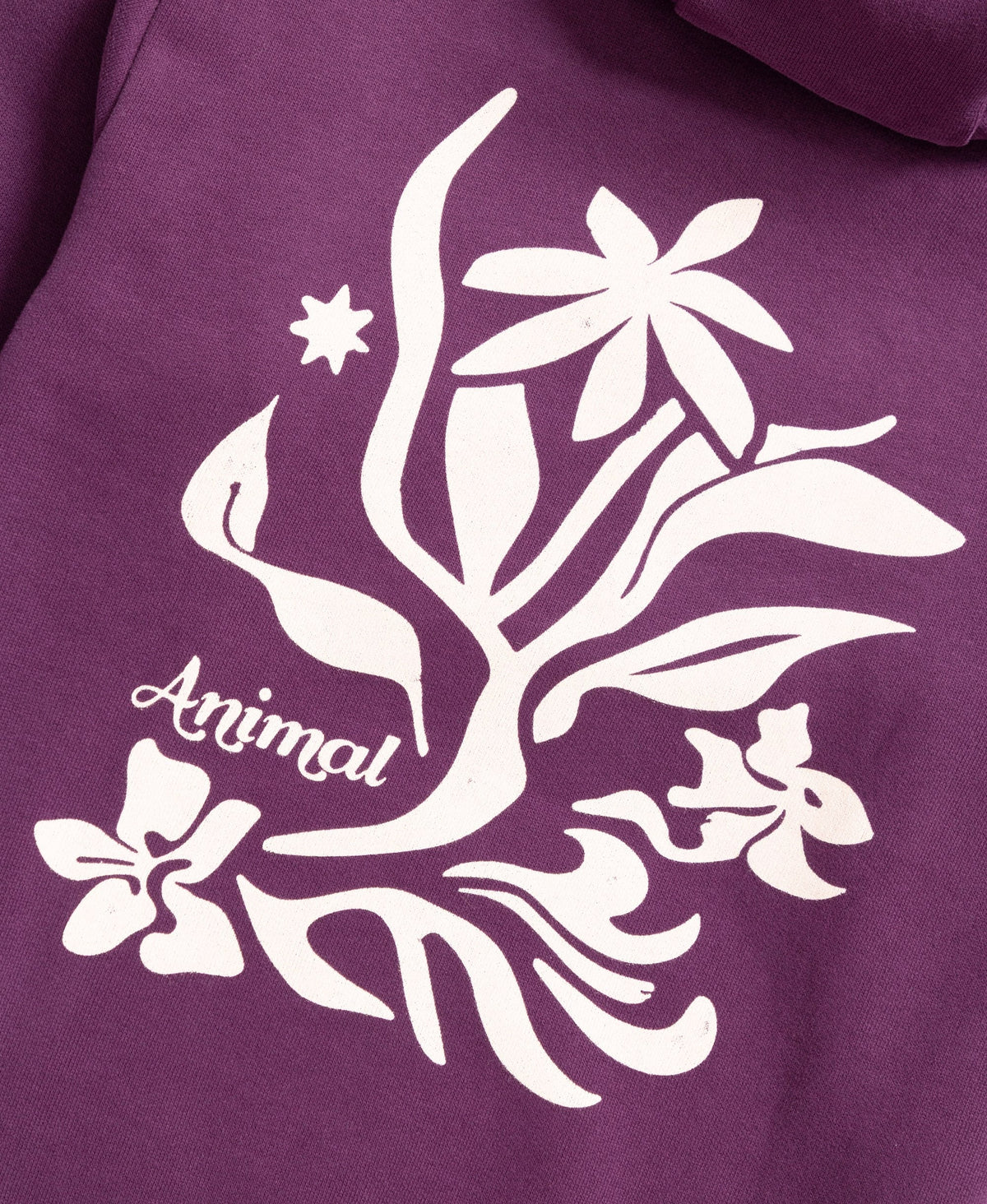 Maya Kids Graphic Hoodie - Purple