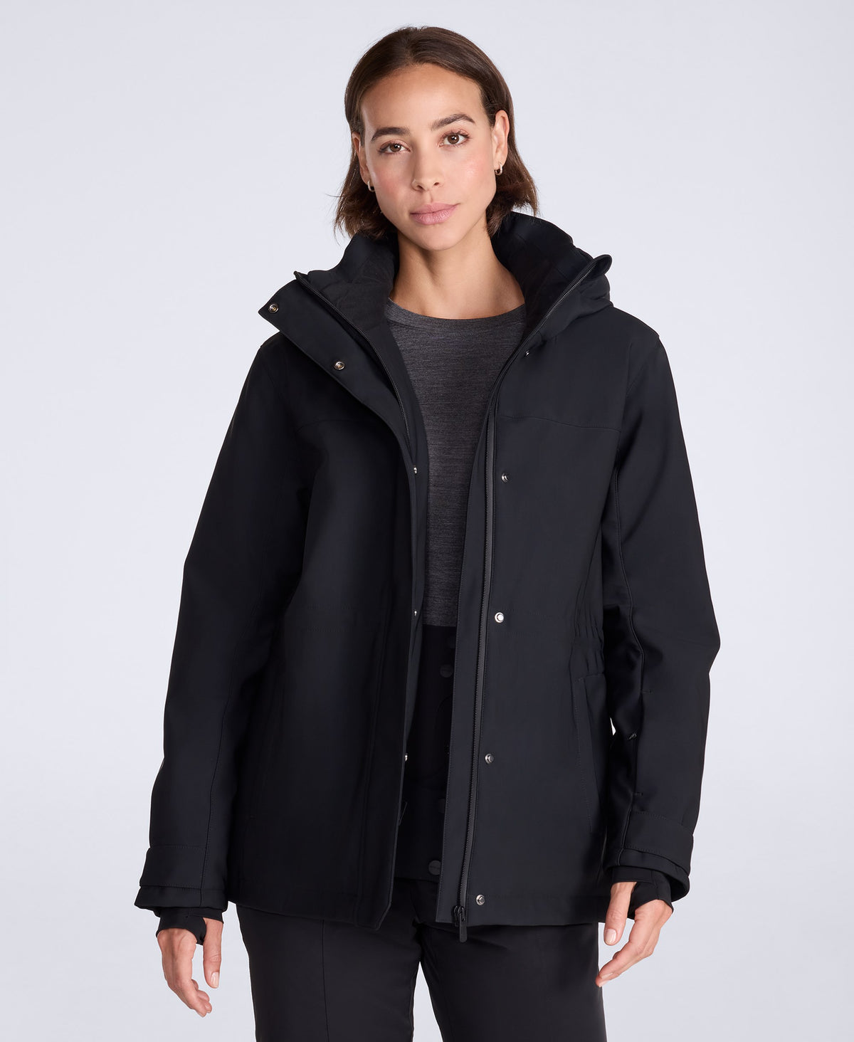 Angel Women's Softshell Ski Jacket - Black