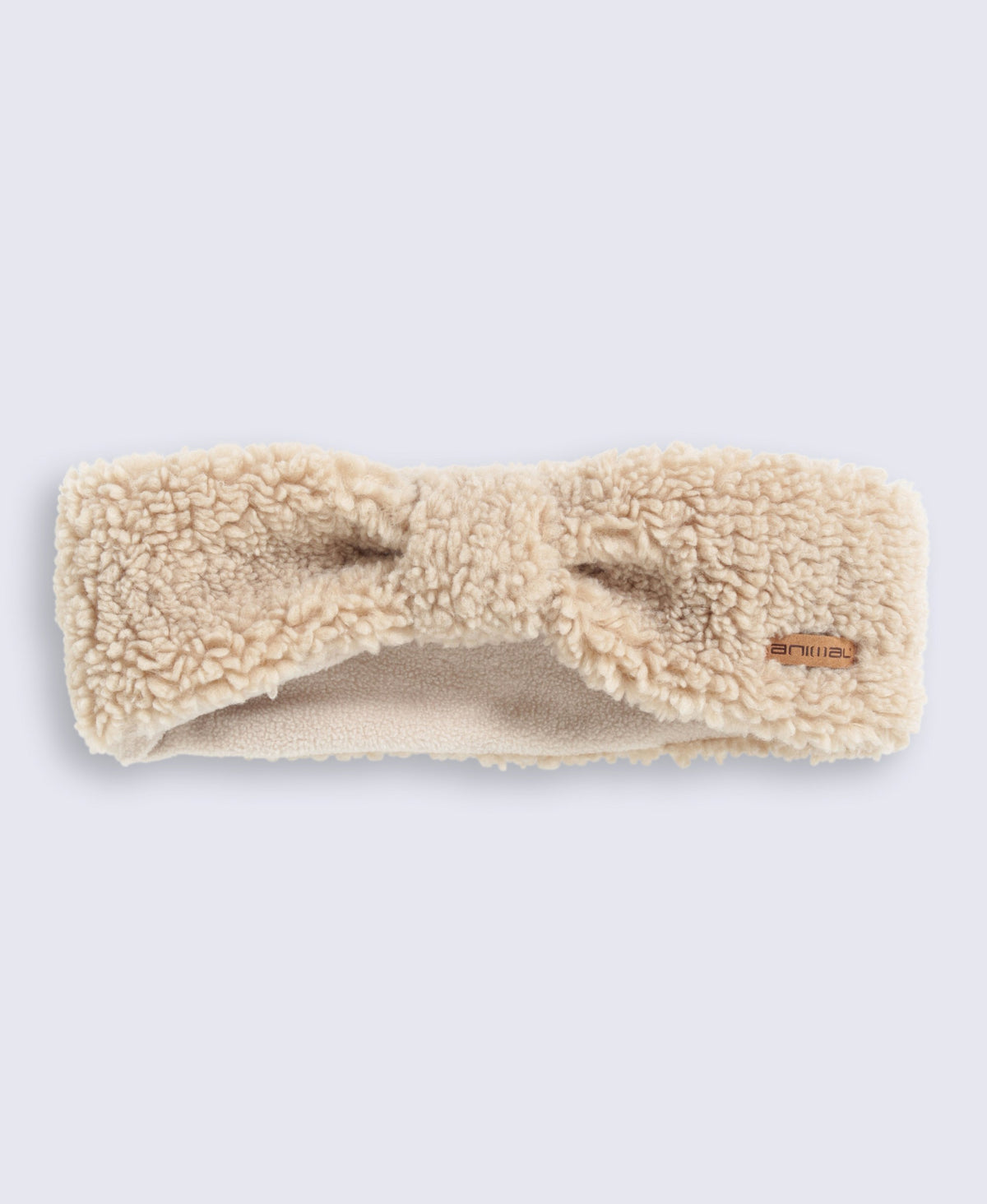 Stacey Womens Borg Fleece Lined Headband - Brown