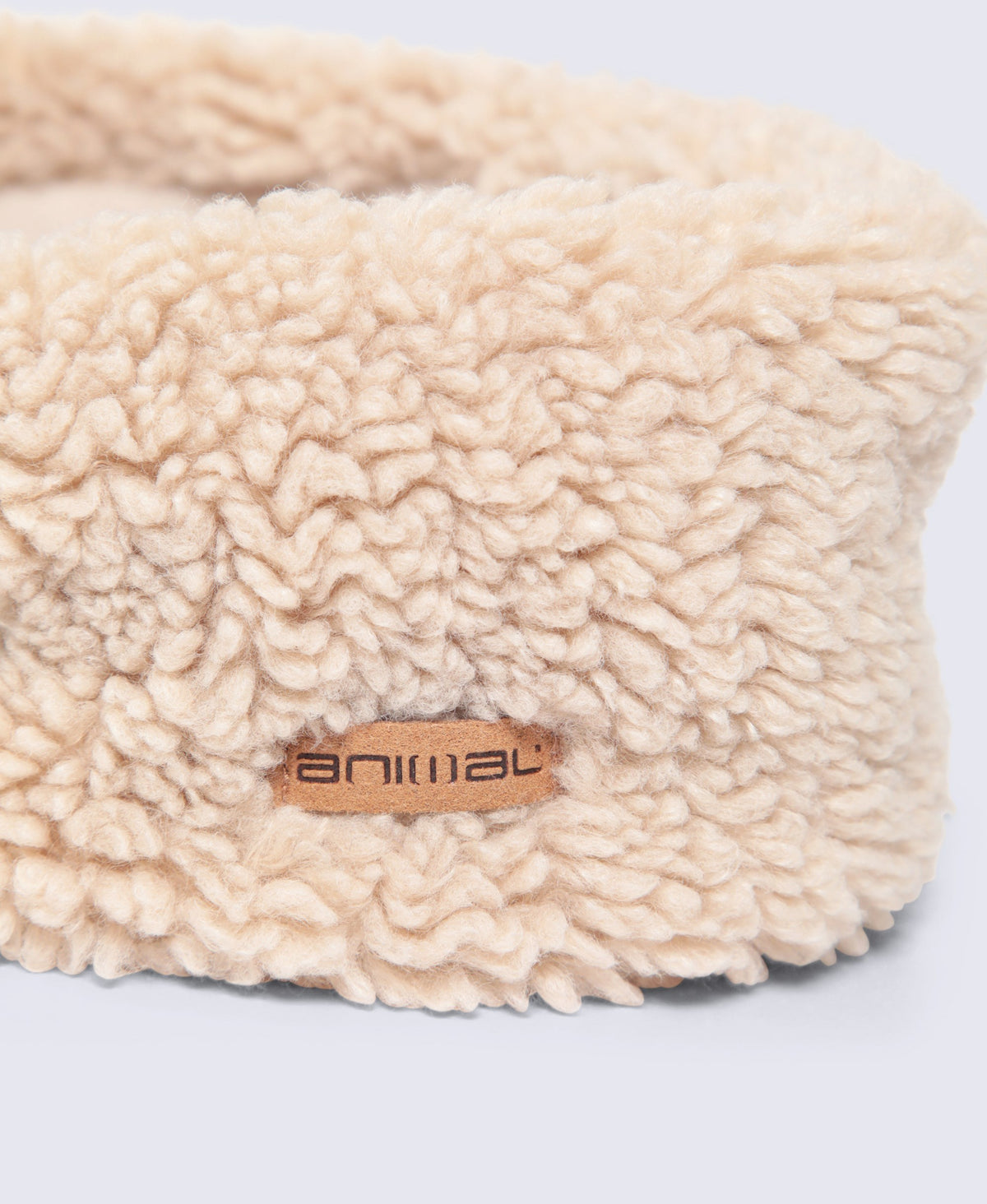 Stacey Womens Borg Fleece Lined Headband - Brown