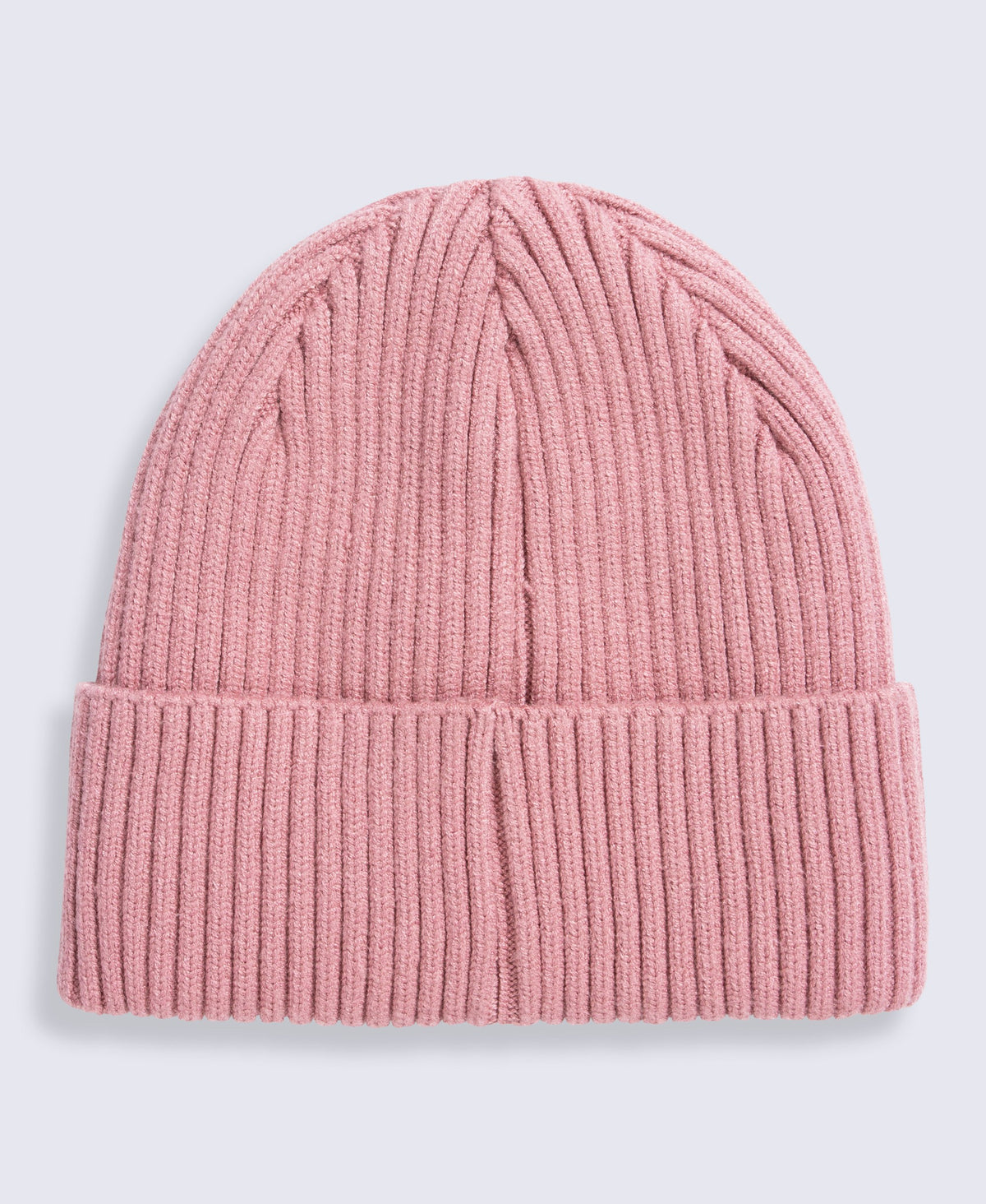Bobbi Sherpa Lined Ribbed Beanie - Pink