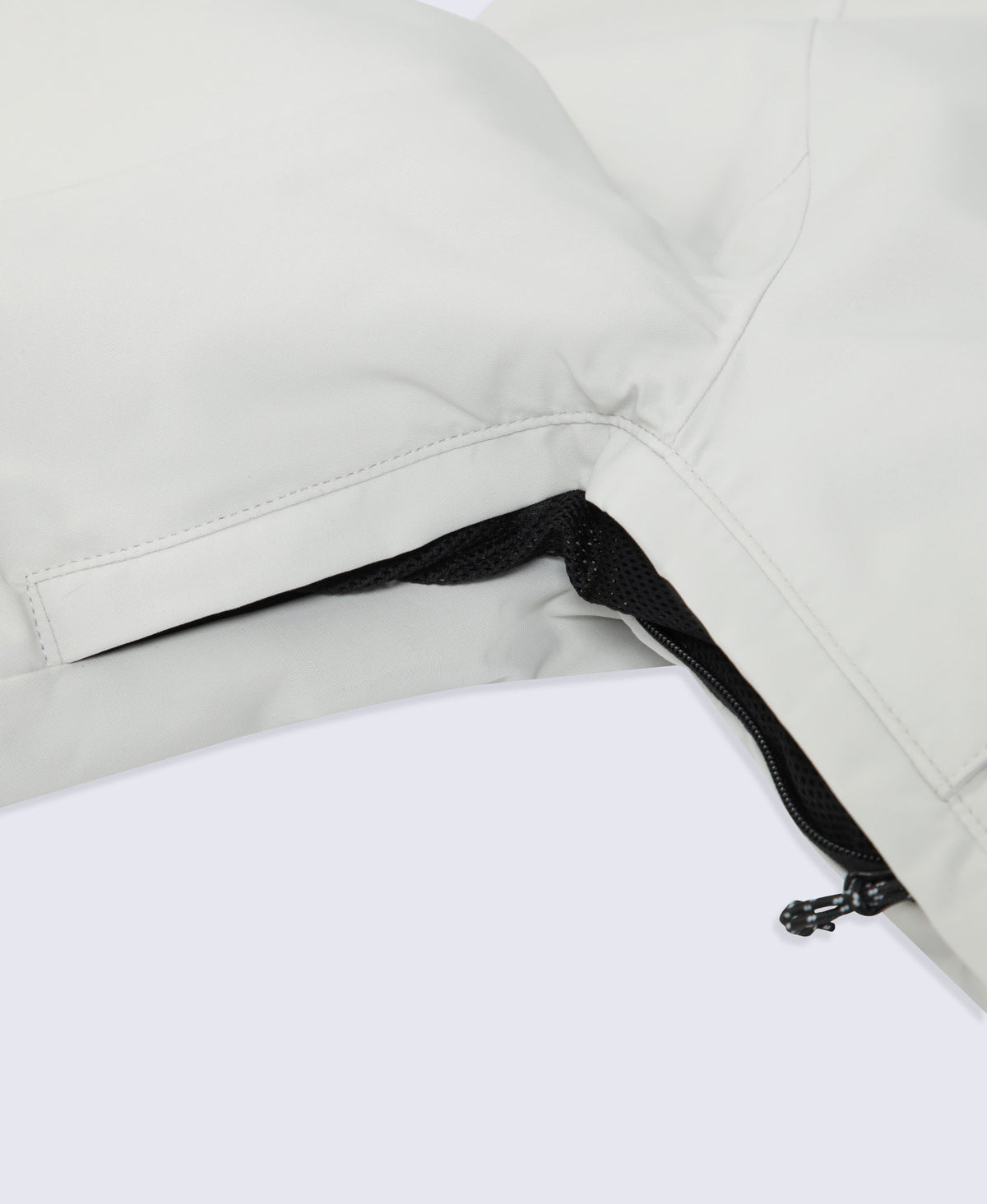 Forge Men’s Lightweight Padded Waterproof Ski Jacket - Light Grey