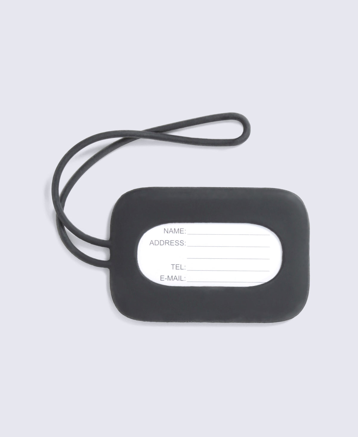 Animal Travel Luggage Strap and Tag Set - Black