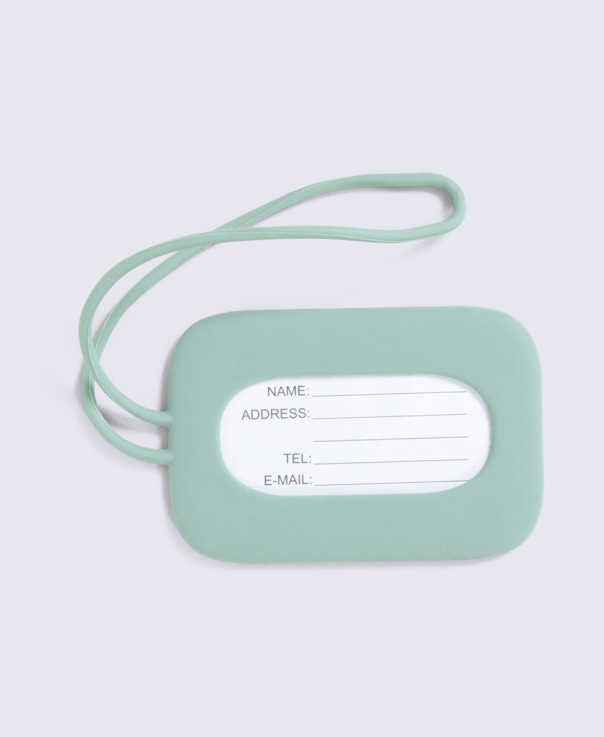 Animal Travel Luggage Strap and Tag Set - Pale Green