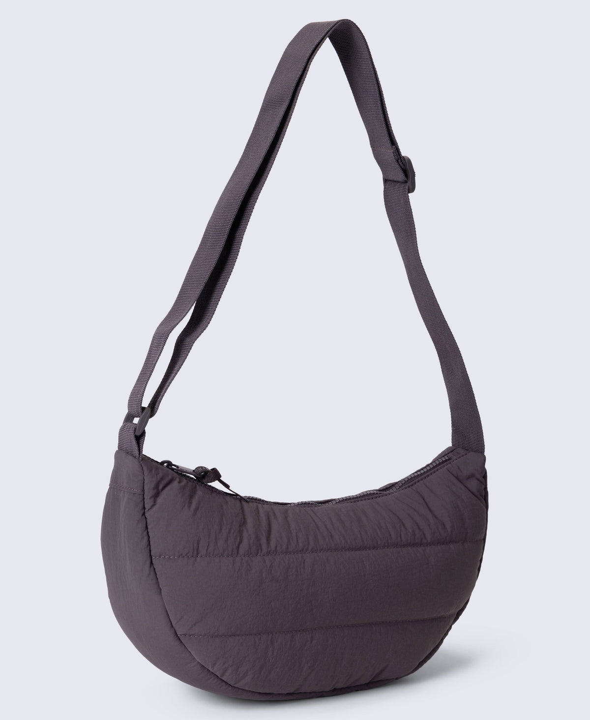 Eden Quilted Cross Body Bag - Dark Brown
