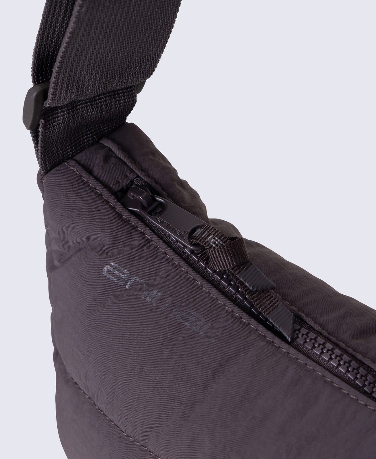 Eden Quilted Cross Body Bag - Dark Brown