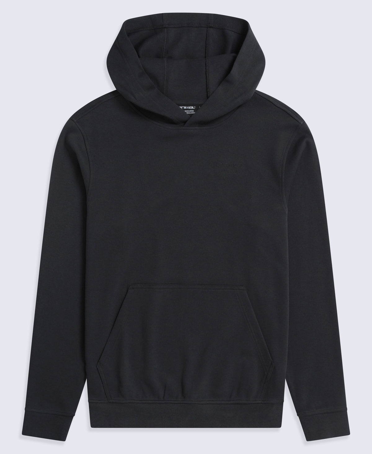 Jude Mens Travel Pique Hoodie - Black