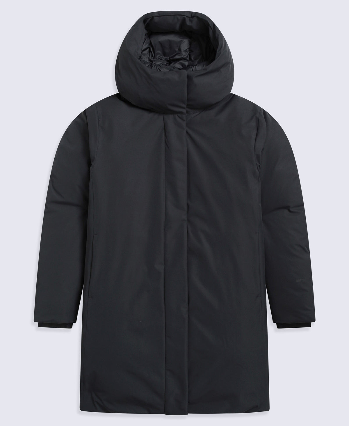 Maria Womens Mid Length Down Jacket - Black