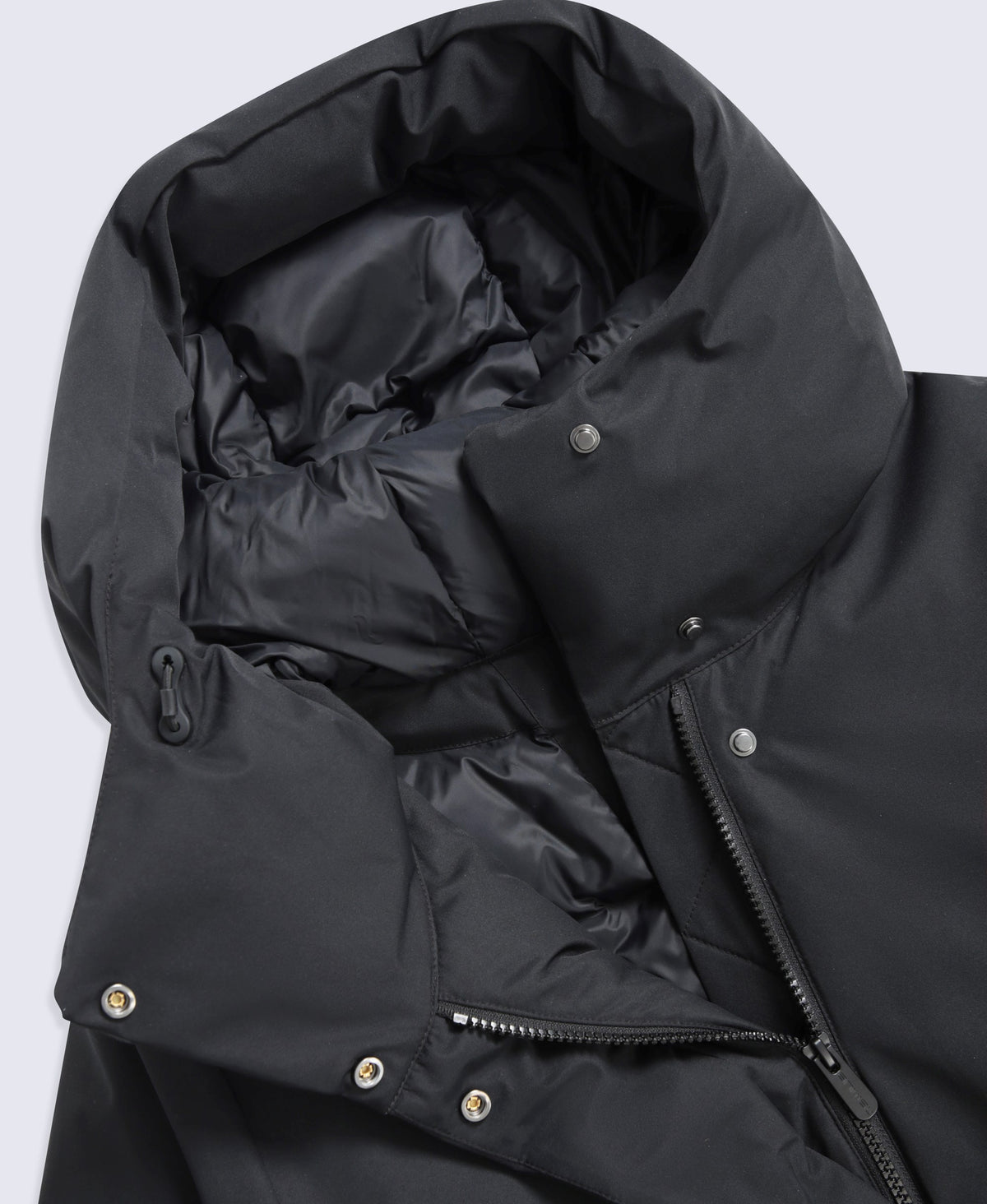 Maria Womens Mid Length Down Jacket - Black