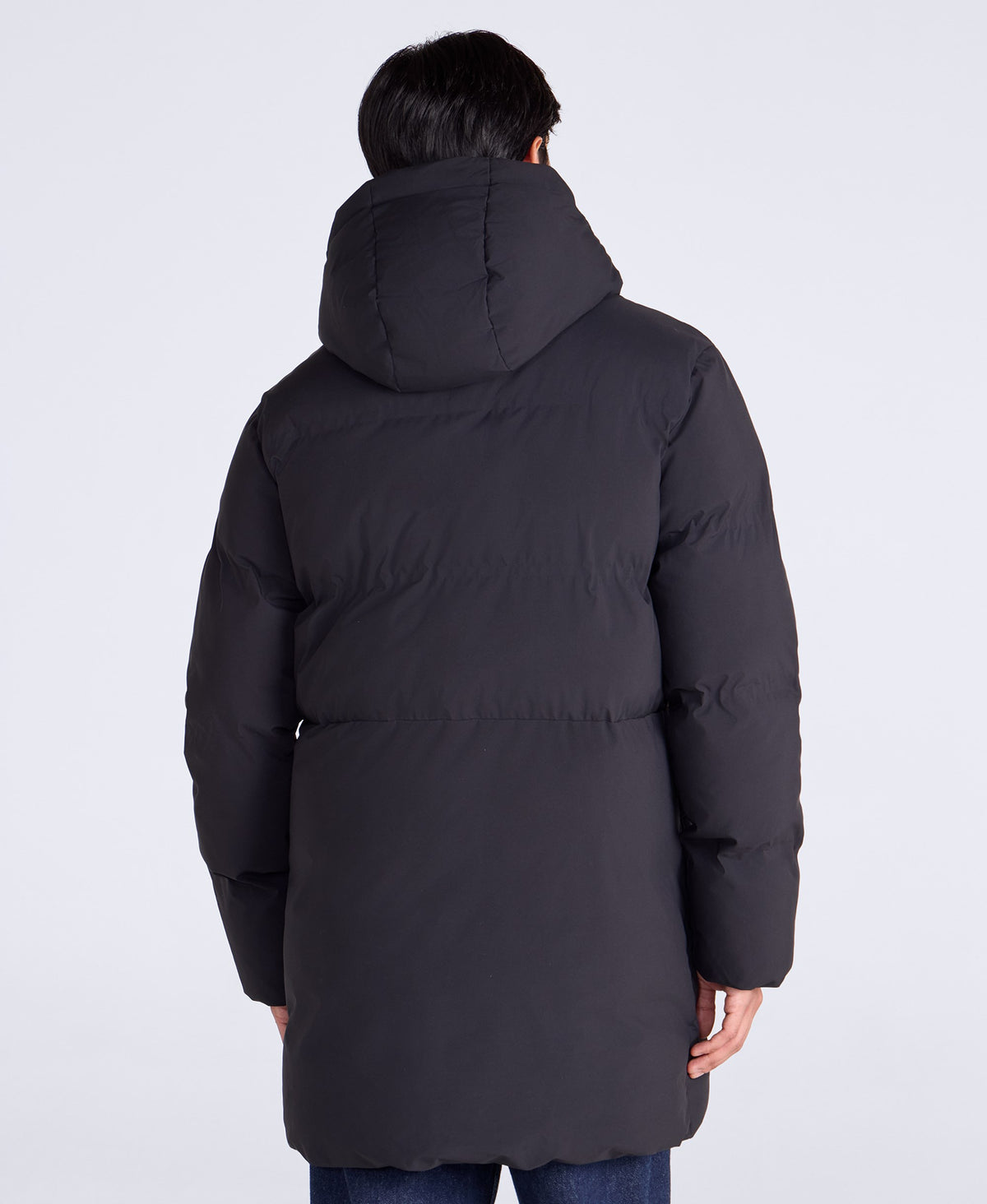 Montrose Men’s Midlength Padded Jacket - Black