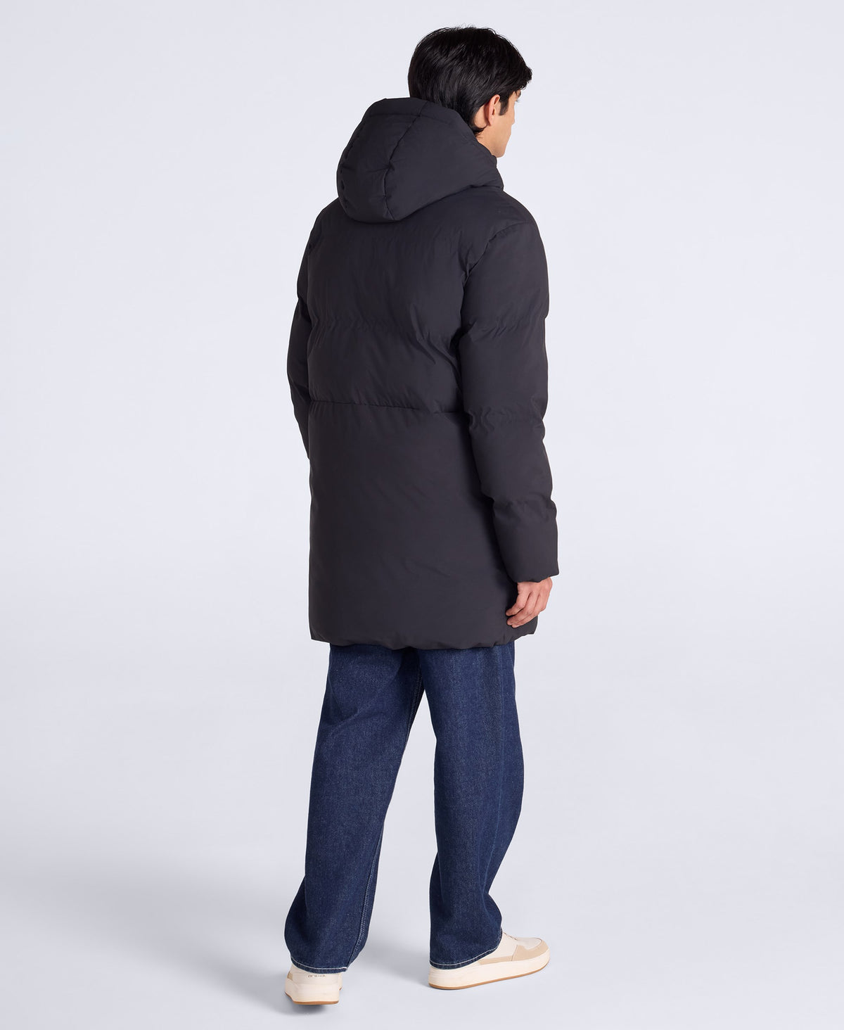 Montrose Men’s Midlength Padded Jacket - Black