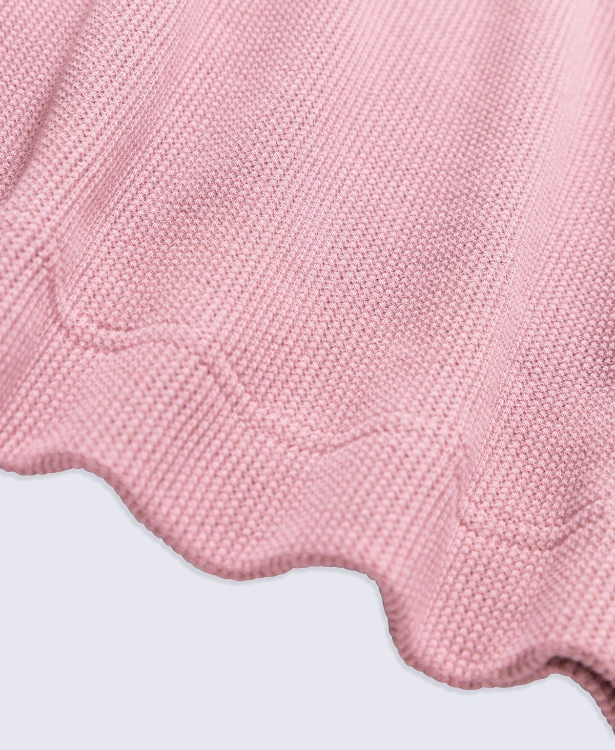 Hayleigh Waffle Long Sleeve Top - Pink