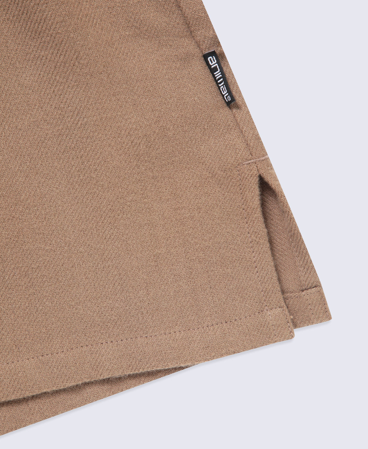 Mia Womens Boxy Shirt - Light Brown